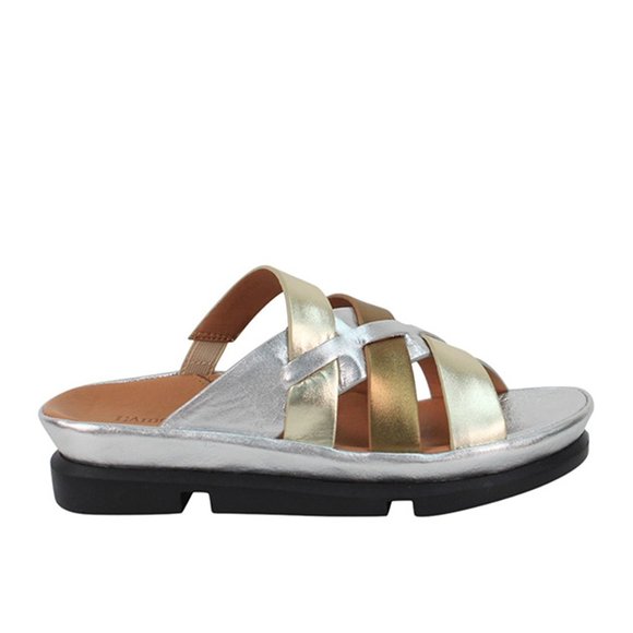 L'Amour Des Pieds New VERYL Orthotic Comfort Mule Sandal Leather Women's NIB - Picture 4 of 15